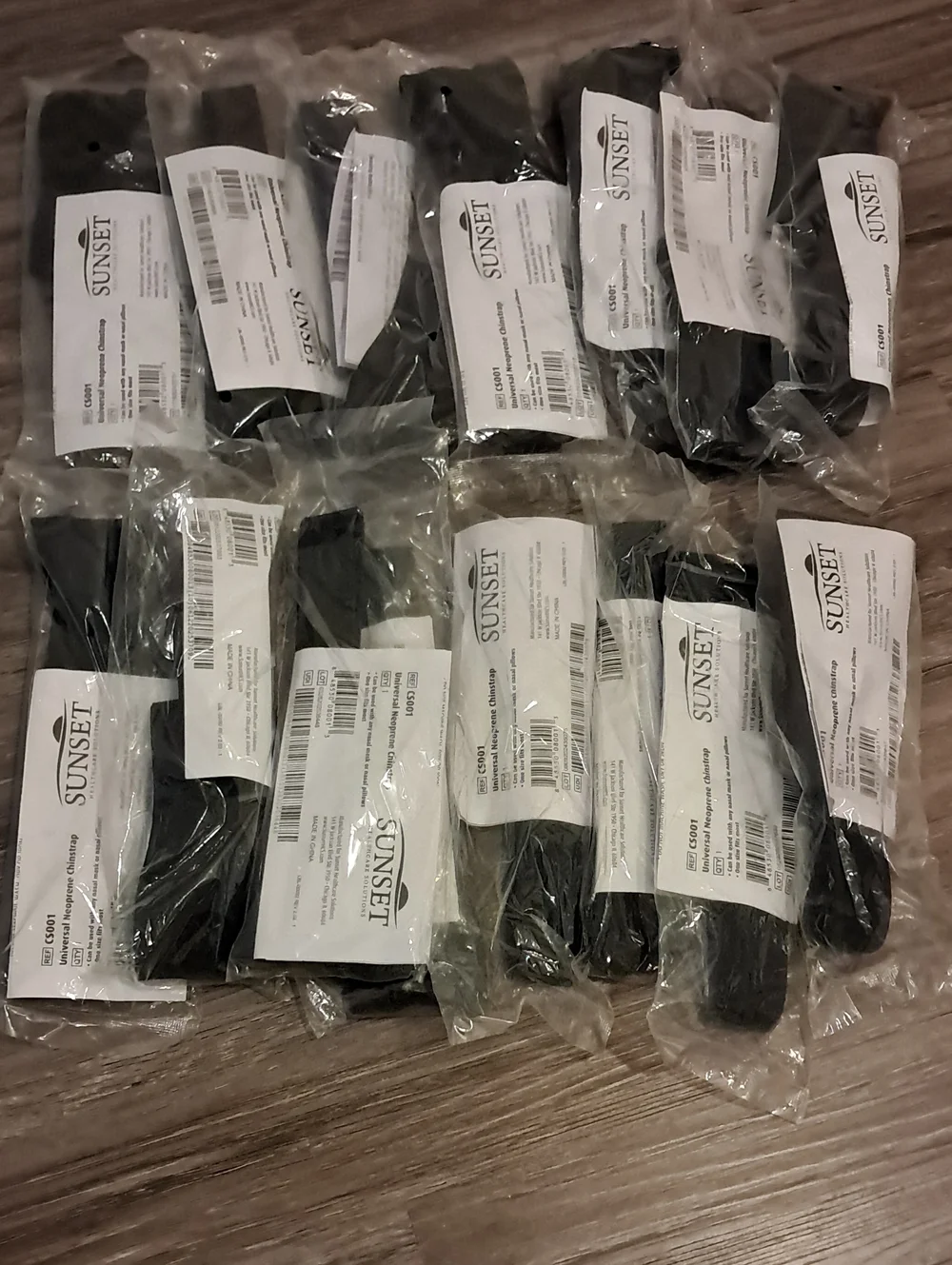 Sunset Healthcare Universal Chinstraps CS001 Lot Of 15 New